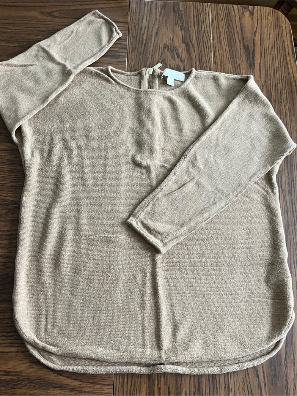 MICHAEL by Michael Kors Women’s Crewneck Sweater Size L with Zipper
